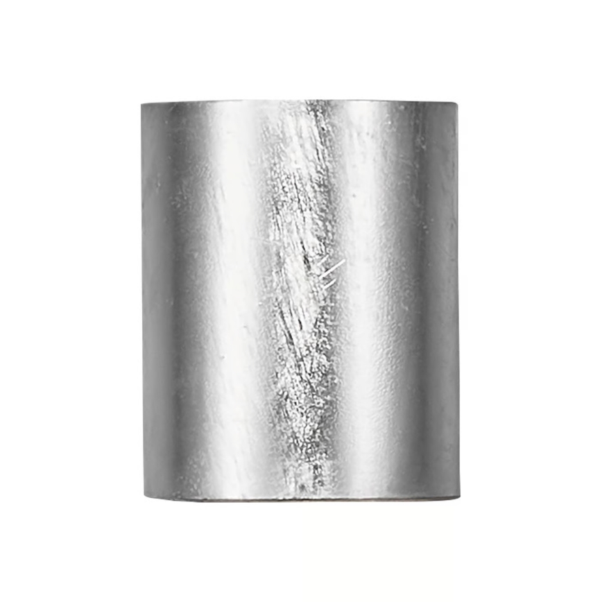 Nordlux - LED vanjska zidna svjetiljka CANTO 2xLED/6W/230V IP44 srebrna