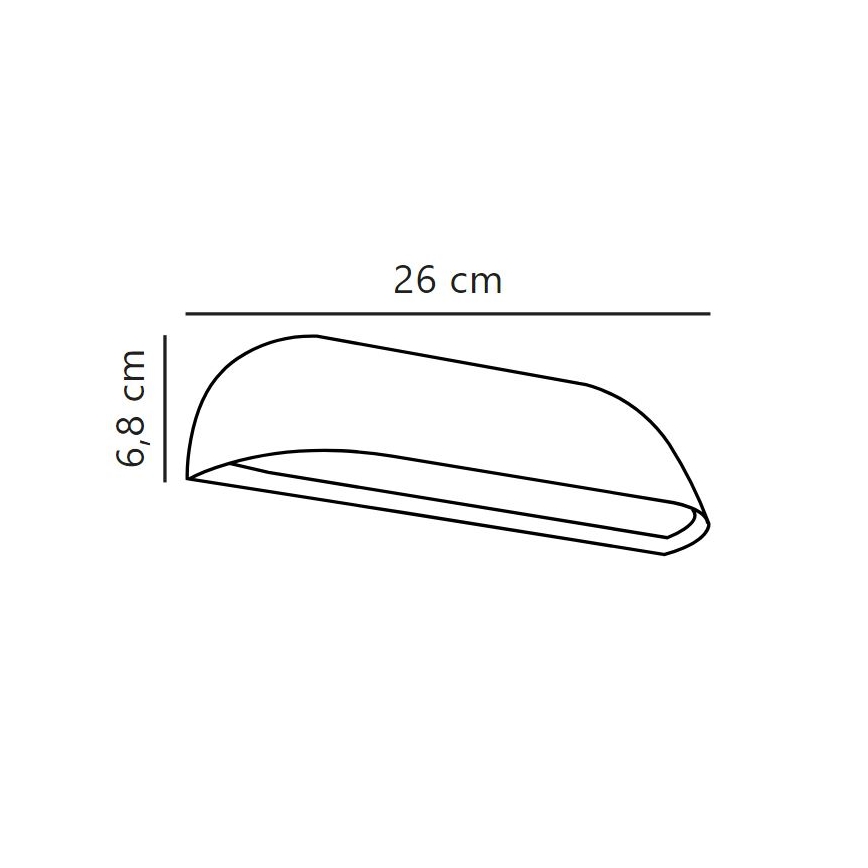 Nordlux - LED Vanjska zidna svjetiljka FRONT LED/9,5W/230V IP44