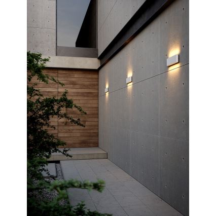 Nordlux - LED vanjska zidna svjetiljka KINVER LED/10W/230V IP54 bijela