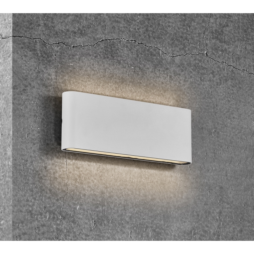 Nordlux - LED vanjska zidna svjetiljka KINVER LED/10W/230V IP54 bijela
