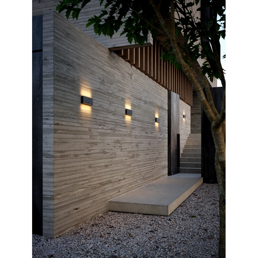 Nordlux - LED Vanjska zidna svjetiljka KINVER LED/10W/230V IP54 crna