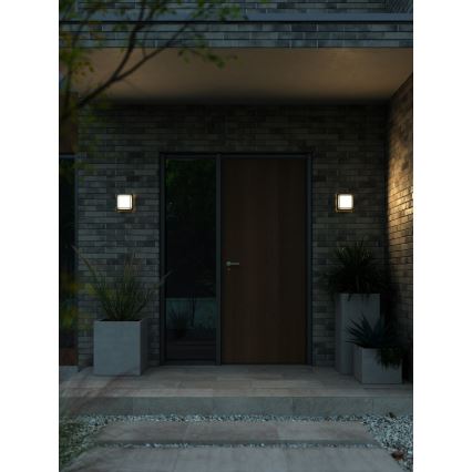 Nordlux - LED Vanjska zidna svjetiljka OLIVER LED/9W/230V IP54 17,5x17,5 cm
