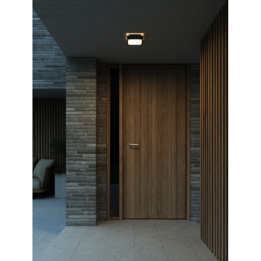 Nordlux - LED Vanjska zidna svjetiljka OLIVER LED/9W/230V IP54 17,5x17,5 cm