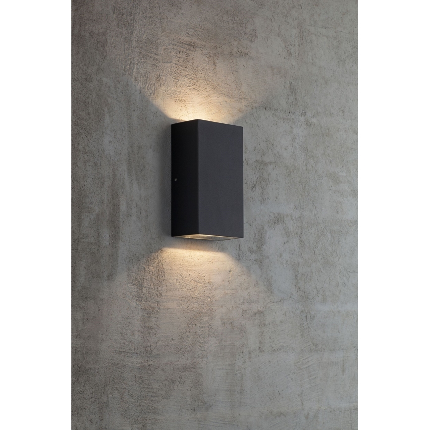 Nordlux - LED Vanjska zidna svjetiljka ROLD LED/10,5W/230V IP54 crna