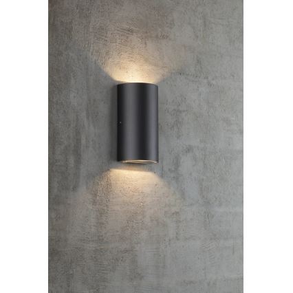 Nordlux - LED Vanjska zidna svjetiljka ROLD LED/10,5W/230V 3000K IP54 crna