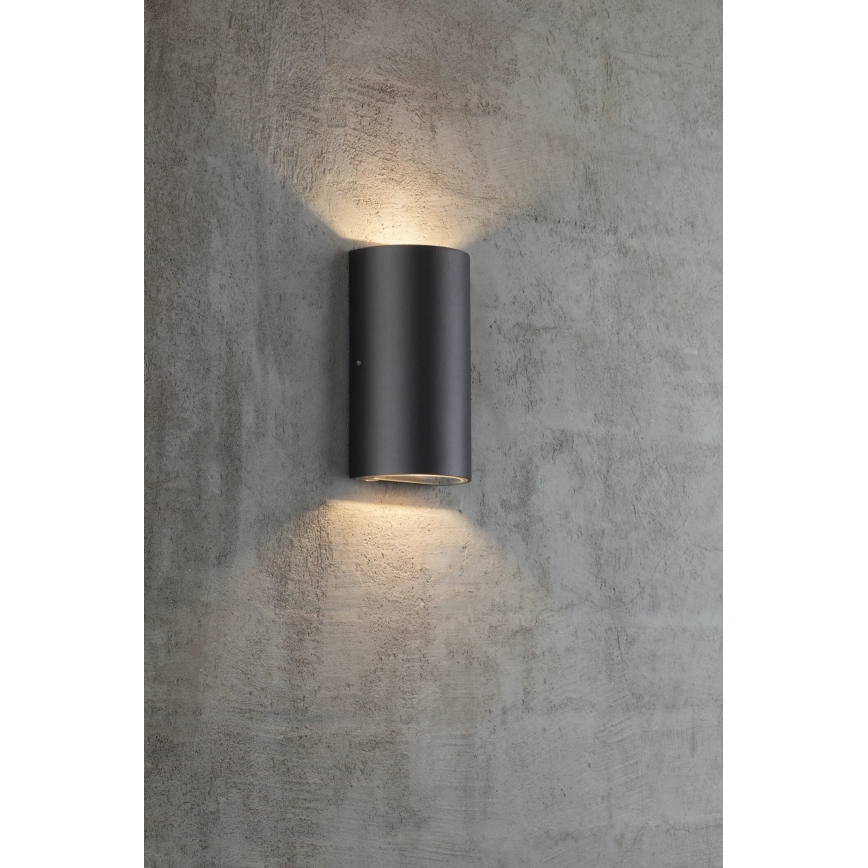 Nordlux - LED Vanjska zidna svjetiljka ROLD LED/10,5W/230V 3000K IP54 crna