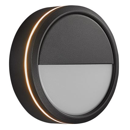 Nordlux - LED vanjsko zidno svjetlo s prigušivanjem AVA SMART LED/9,5W/230V 2700K IP54 crna