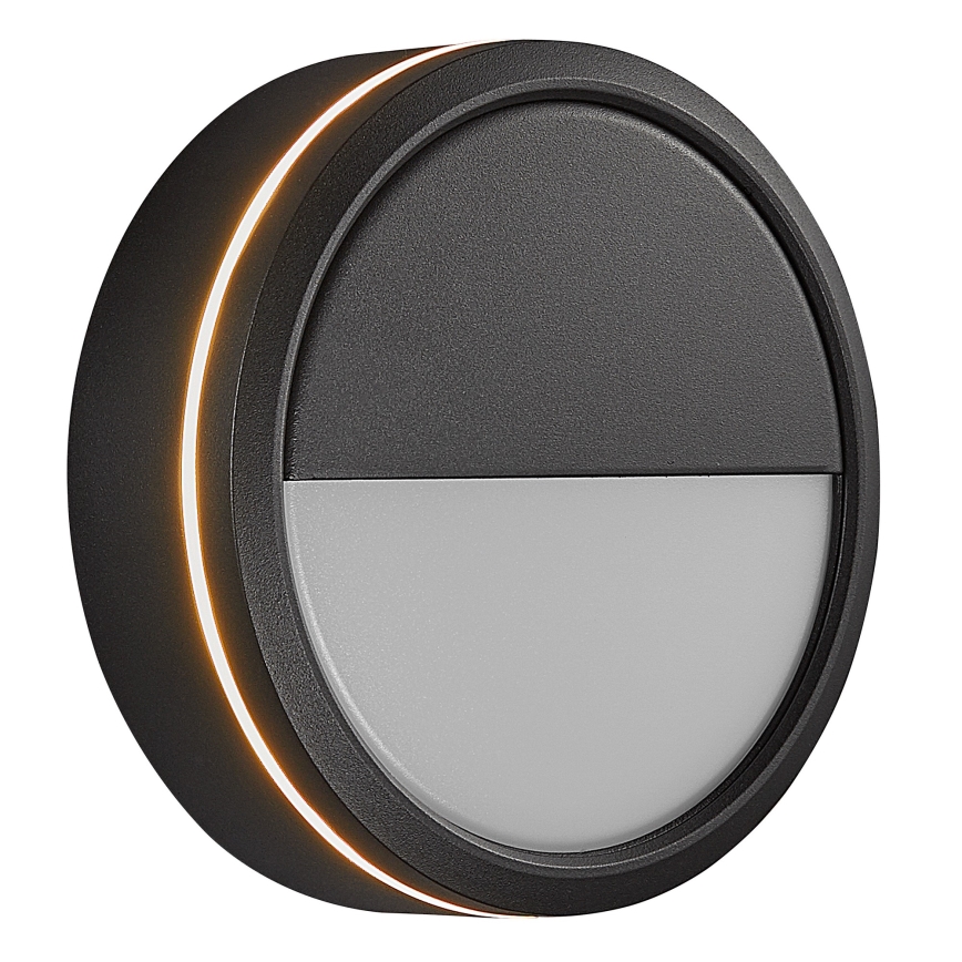 Nordlux - LED vanjsko zidno svjetlo s prigušivanjem AVA SMART LED/9,5W/230V 2700K IP54 crna