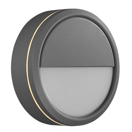 Nordlux - LED vanjsko zidno svjetlo AVA SMART LED/9,5W/230V 2700K IP54 s mogućnošću prigušivanja, siva