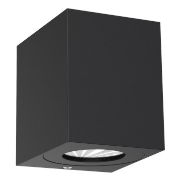 Nordlux - LED vanjsko zidno svjetlo CANTO 2xLED/6W/230V IP44 crno