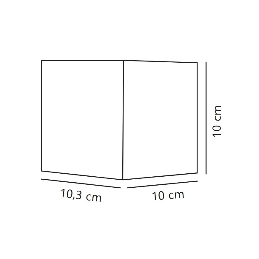 Nordlux - LED vanjsko zidno svjetlo MILDA LED/4,9W/230V IP44 antracit