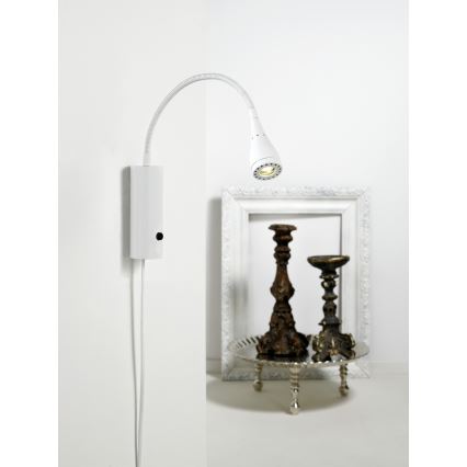 Nordlux - LED Zidna reflektorska svjetiljka MENTO LED/3W/230V bijela