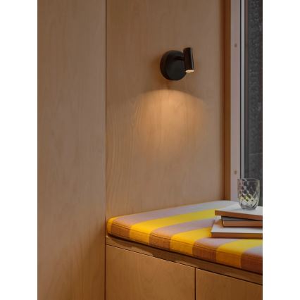 Nordlux - LED zidna reflektorska svjetiljka OMARI LED/3,2W/230V crna