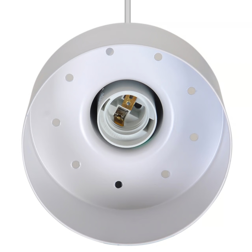 Nordlux - Luster MATIS 1xE27/40W/230V bijela