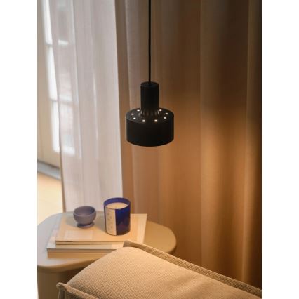 Nordlux - Luster MATIS 1xE27/40W/230V, crne boje