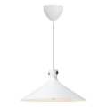 Nordlux - Luster na kabelu DORINA 1xE27/60W/230V bijela