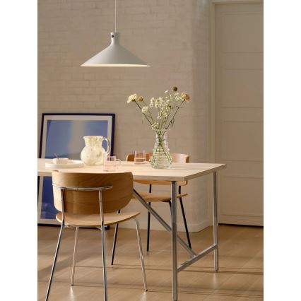 Nordlux - Luster na kabelu DORINA 1xE27/60W/230V bijela