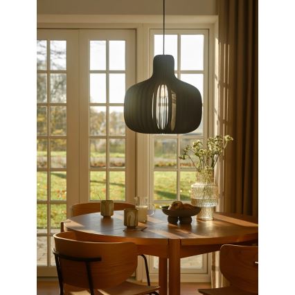 Nordlux - Luster na kabelu HAZO 1xE27/60W/230V crna