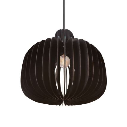 Nordlux - Luster na kabelu HAZO 1xE27/60W/230V crna