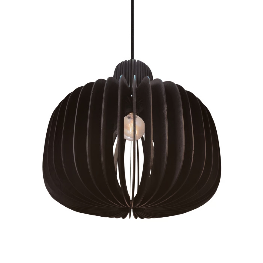 Nordlux - Luster na kabelu HAZO 1xE27/60W/230V crna