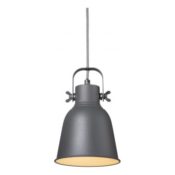 Nordlux - Luster na sajli ADRIAN 1xE27/25W/230V pr. 16 cm antracit
