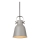 Nordlux - Luster na sajli ADRIAN 1xE27/25W/230V pr. 16 cm siva
