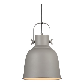 Nordlux - Luster na sajli ADRIAN 1xE27/25W/230V pr. 25 cm siva