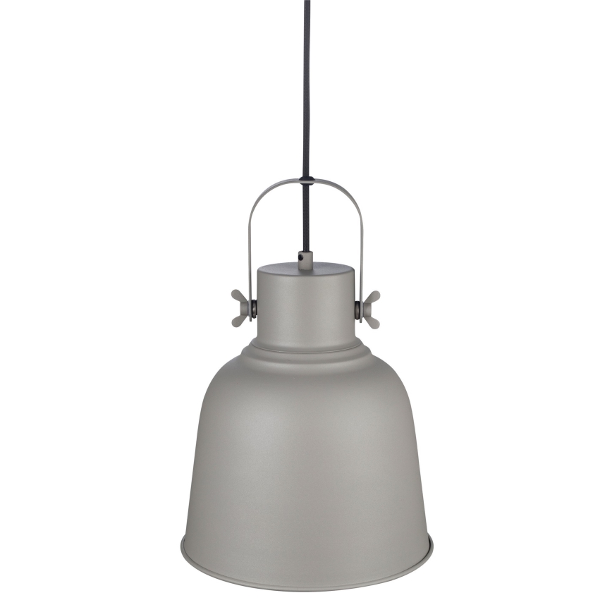 Nordlux - Luster na sajli ADRIAN 1xE27/25W/230V pr. 25 cm siva
