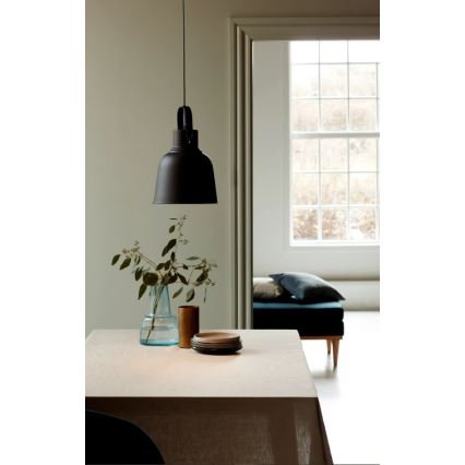 Nordlux - Luster na sajli ADRIAN 1xE27/40W/230V pr. 25 cm antracit