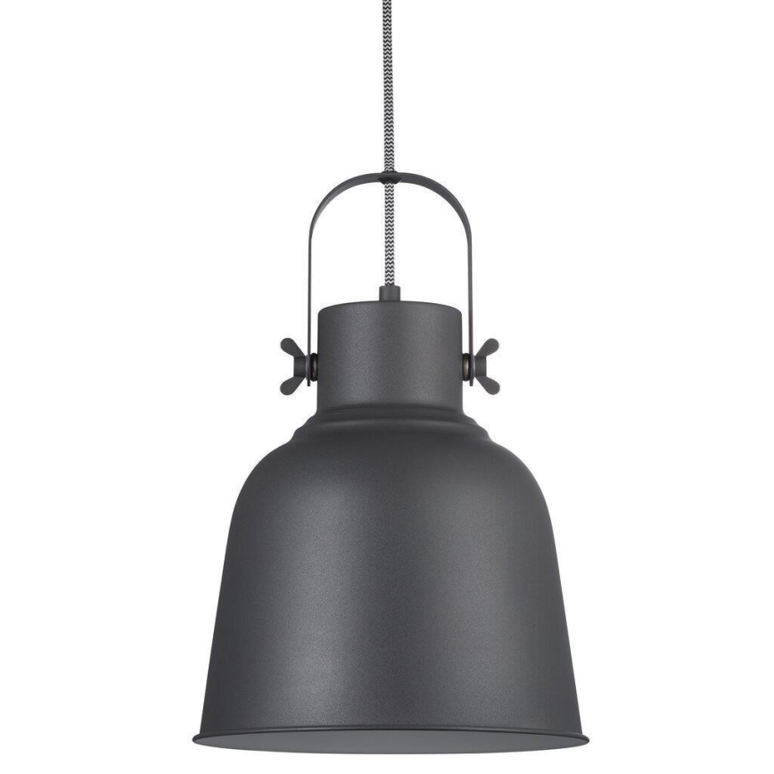 Nordlux - Luster na sajli ADRIAN 1xE27/40W/230V pr. 25 cm antracit