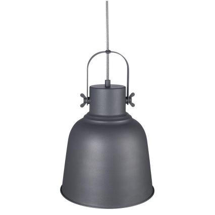 Nordlux - Luster na sajli ADRIAN 1xE27/40W/230V pr. 25 cm antracit