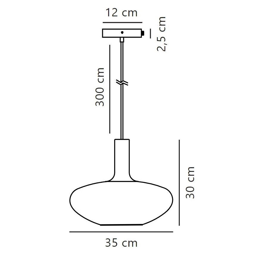 Nordlux - Luster na sajli ALTON 1xE27/60W/230V bijela/crna/mesing