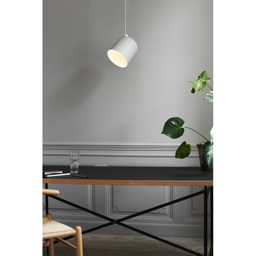 Nordlux - Luster na sajli ANGLE 1xE27/25W/230V bijela
