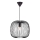 Nordlux - Luster na sajli BERONI 1xE27/60W/230V crna pr. 40 cm