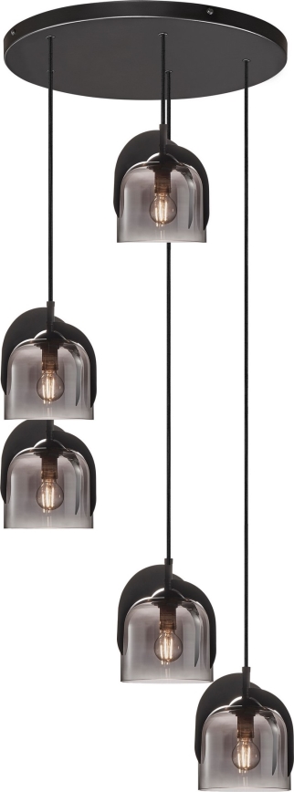 Nordlux - Luster na sajli BOSHI 5xE14/40W/230V