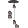 Nordlux - Luster na sajli BOSHI 5xE14/40W/230V