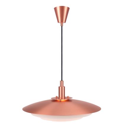 Nordlux - Luster na sajli BRETAGNE 1xG9/25W/230V rose gold