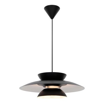 Nordlux - Luster na sajli CARMEN 1xE27/40W/230V crna