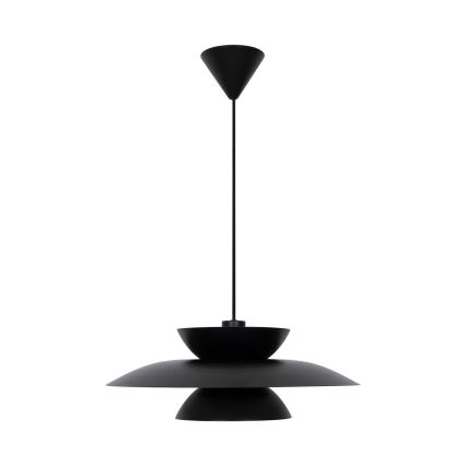 Nordlux - Luster na sajli CARMEN 1xE27/40W/230V crna