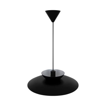 Nordlux - Luster na sajli CARMEN 1xE27/40W/230V crna