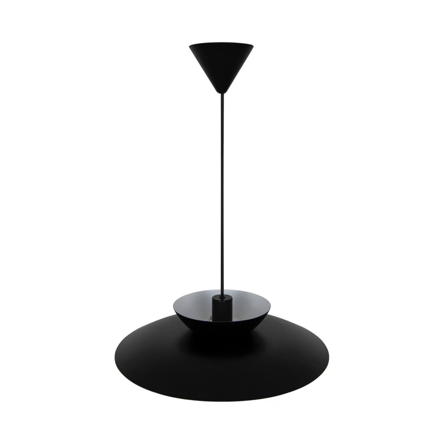Nordlux - Luster na sajli CARMEN 1xE27/40W/230V crna
