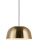 Nordlux - Luster na sajli CERA 1xE27/60W/230V zlatna