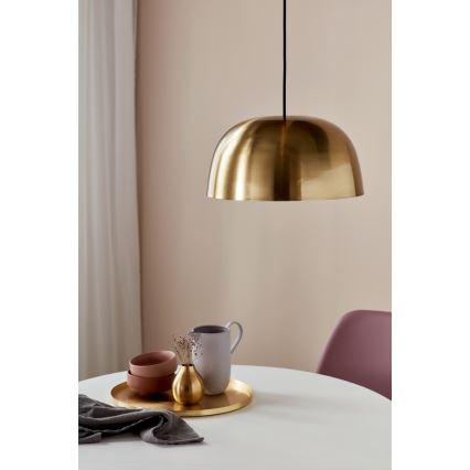 Nordlux - Luster na sajli CERA 1xE27/60W/230V zlatna
