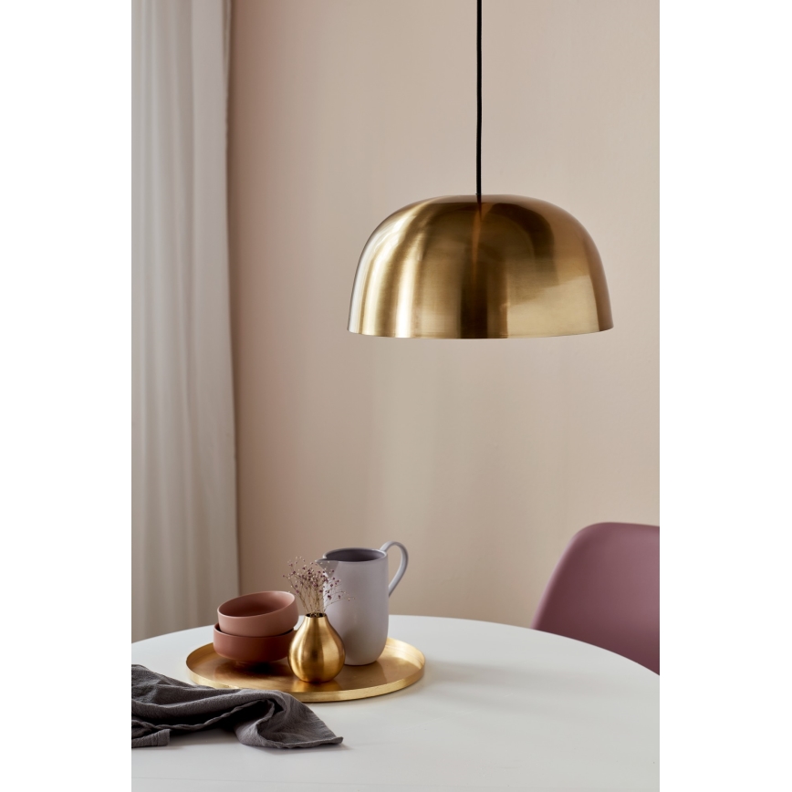 Nordlux - Luster na sajli CERA 1xE27/60W/230V zlatna