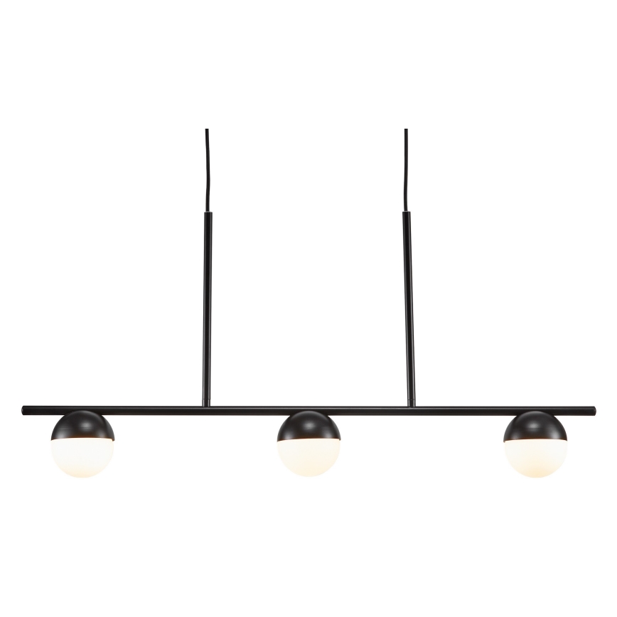 Nordlux - Luster na sajli CONTINA 3xG9/5W/230V crna