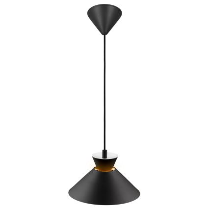 Nordlux - Luster na sajli DIAL 1xE27/40W/230V pr. 25 cm crna
