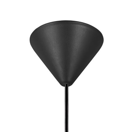 Nordlux - Luster na sajli DIAL 1xE27/40W/230V pr. 25 cm crna