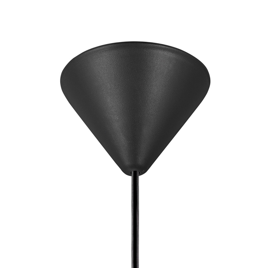 Nordlux - Luster na sajli DIAL 1xE27/40W/230V pr. 25 cm crna