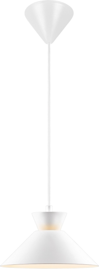 Nordlux - Luster na sajli DIAL 1xE27/40W/230V pr. 25 cm bijela