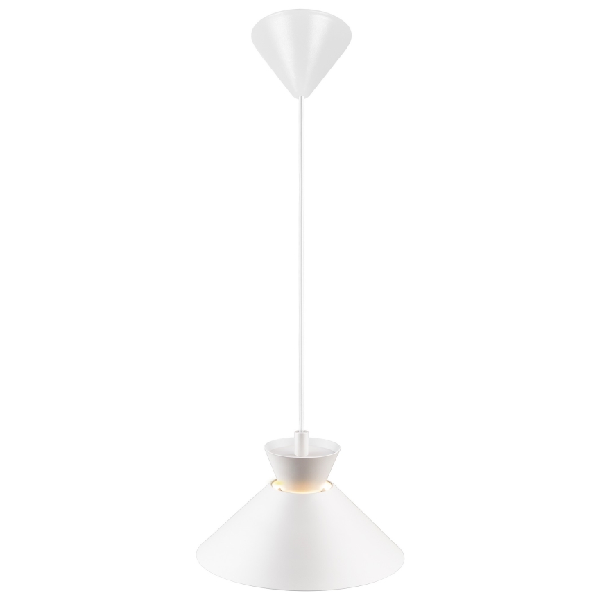 Nordlux - Luster na sajli DIAL 1xE27/40W/230V pr. 25 cm bijela